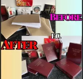 before / after